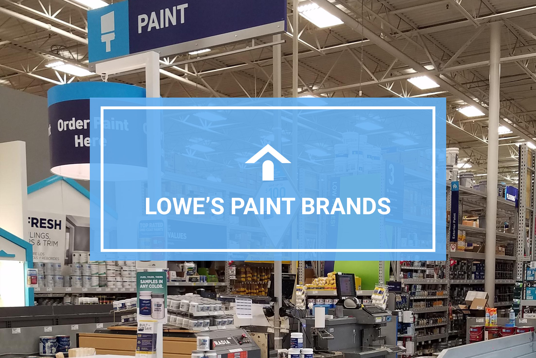 lowes paint brands